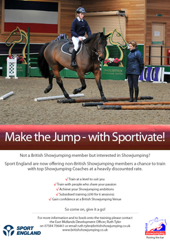 Subsidised Showjumping course in Nottinghamshire!